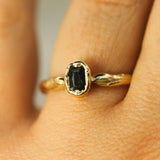 Midnight Waters Sapphire Ring