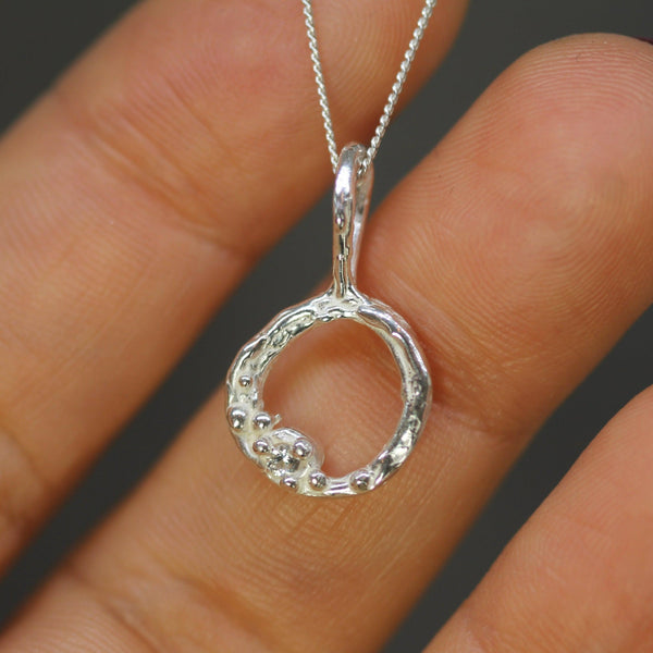 Ayla White Sapphire Pendant