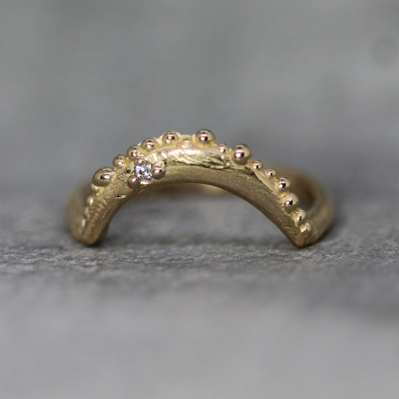 Reef Moon Diamond Ring