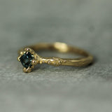 Mermaid Trail Blue Sapphire Ring