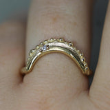 Reef Moon Diamond Ring